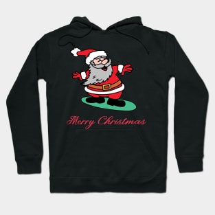 Surfing Santa Hoodie